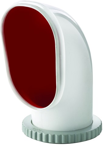 VETUS SAMOEN Luchthapper - 300 mm hoog - 181 mm breed - rood