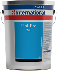 International Uni-Pro 225 Antifouling - 5 Liter - Zelfslijpend - in Navy of Zwart