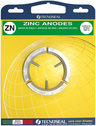 Volvo Penta Ringanode for 2- en 3-blads saildrive - Aluminium