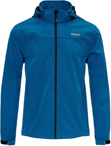 Nordberg Kjeld Heren Softshell Jacket  Petrol Melange