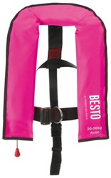Besto Junior Reddingsvest - 100N - 15/40 kg - roze - kinderreddingsvest