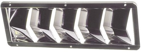 Talamex RVS Aanzuigrooster met 5 inlaten - 326 x 114 mm