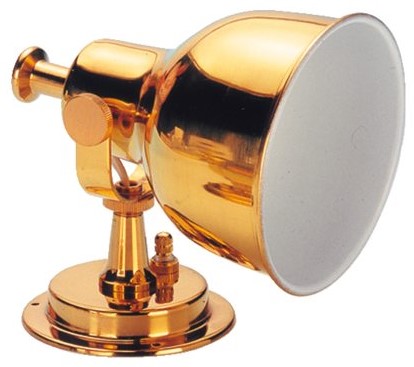 AAA Messing leeslamp - 75 mm - 12V