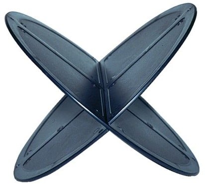 Talamex Ankerbal - 35 cm - zwart kunststof