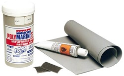 PolyMarine Rubberboot reparatieset - grijs