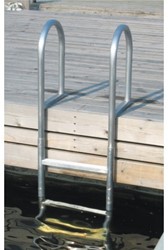 Talamex steigerzwemtrap - 3 treden - aluminium