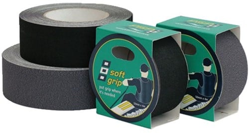 PSP Tape soft grip - grijs - 50mm x 4 meter