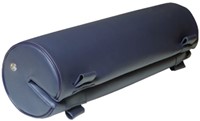 Bedflex railing kussen - rond - blauw