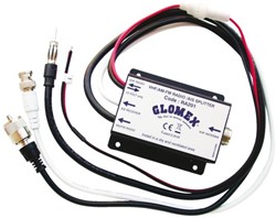 Glomex AIS/marifoon antennesplitter - VHF, AIS en FM/AM radio