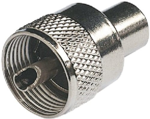 Coax plug voor marifoon antennekabel - RG58 - PL259 6mm