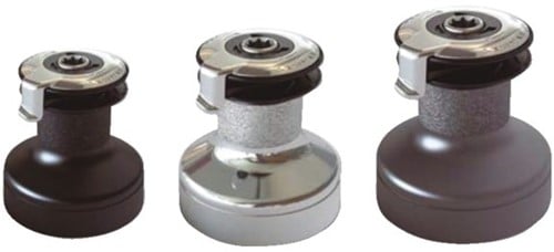 Lewmar EVO 30 ST selftailing lier - zwart aluminium