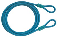 Stazo kabel dubbel oog - 10 mm - 3 meter