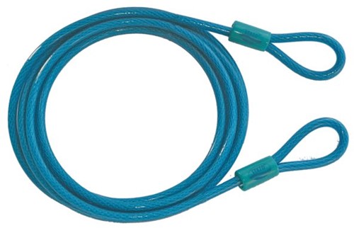 Stazo kabel dubbel oog - 10 mm - 3 meter