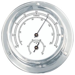 Talamex Thermo-Hygrometer Serie 110 - chroom
