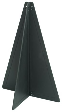Talamex Seinkegel - 47 cm - zwart -kunststof