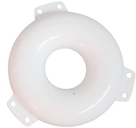 Majoni Ringstootwil - wit - 30 cm