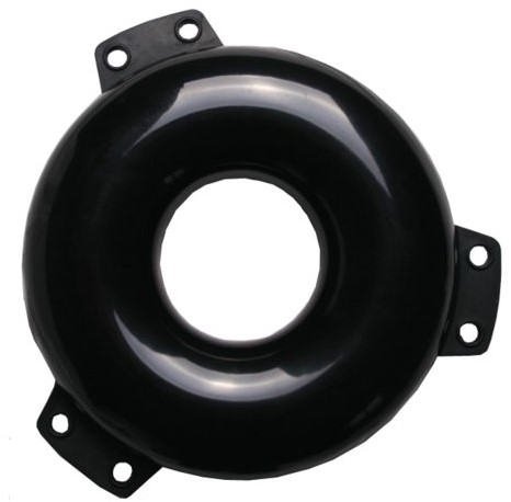 Majoni Ringstootwil - zwart - 30 cm