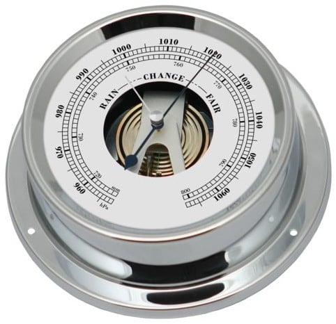 Talamex Barometer Serie 125 - chroom