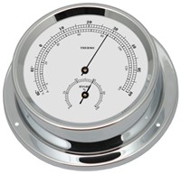 Talamex Thermo-Hygrometer Serie 125 - chroom