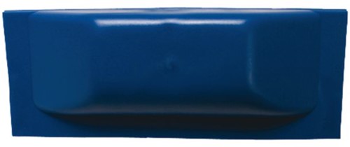 Majoni steigerfender recht - blauw - 25 cm