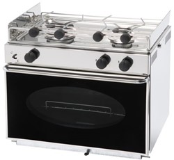 Eno Origin kooktoestel met oven - 2 pitten - RVS