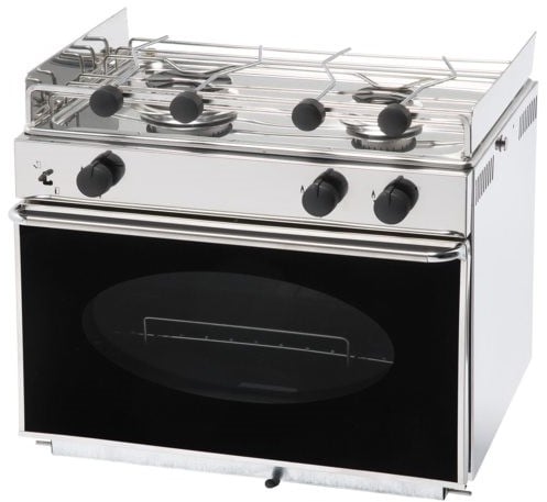 Eno Origin kooktoestel met oven - 2 pitten - RVS