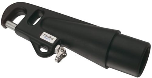 Pfeiffer Spinnakerboomkop voor buis met inwendig 54 mm