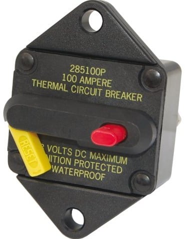 Lewmar 68000350 Circuit breaker - 110A - zekering