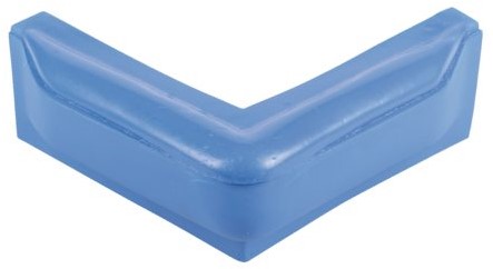Talamex Majoni steigerfender hoek - blauw - 25 x 25 cm