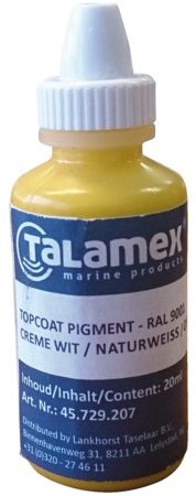 Talamex Kleurpigment voor bij topcoat  - ral 3000 vuurrood - 20 ml