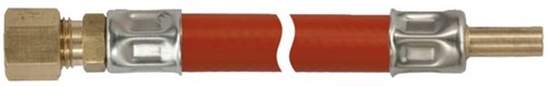 Talamex Gasslang 40cm 8mm knel x 8mm glad