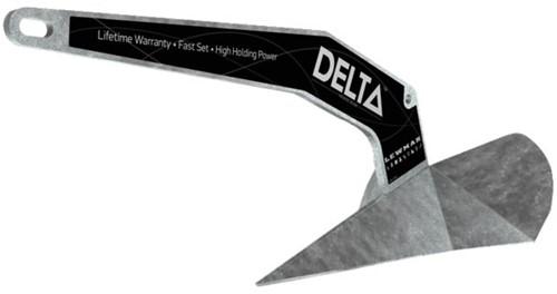 Lewmar Delta anker - gegalvaniseerd - 25 kg