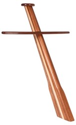 Talamex Siermast mahoniehout - 150 cm