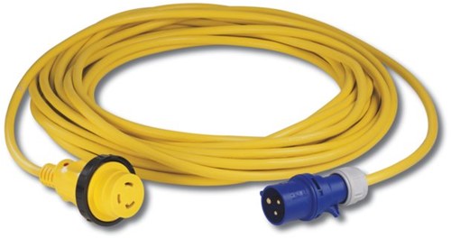 Marinco walstroomkabel 16A, 15 meter