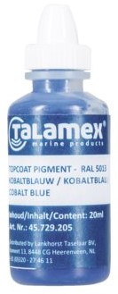 Talamex Kleurpigment voor bij topcoat - ral 5013 kobaltblauw -20 ml