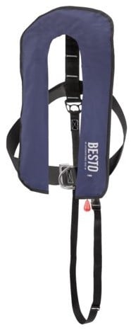 Besto 165N Reddingsvest - Navy - met harnas