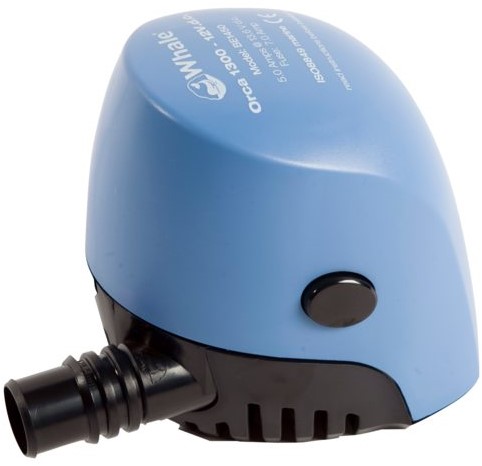 Whale BE1450 Orca 1300 Bilgepomp - 12V - 82L/min - 28 mm