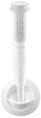 Whale DS0006 Twist douche mengkraan - grijs - 2,5 mtr slang