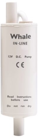 Whale 99 GP1392 inline drinkwaterpomp - 12V - 13 liter/minuut