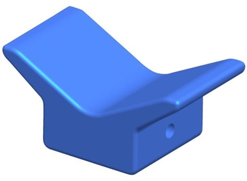 Talamex Boegstop PU - 100 x 100 x 90 mm