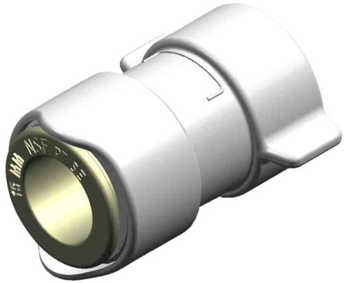 Whale Quick Fit Adapter 1/2 bsp-15 mm 2x