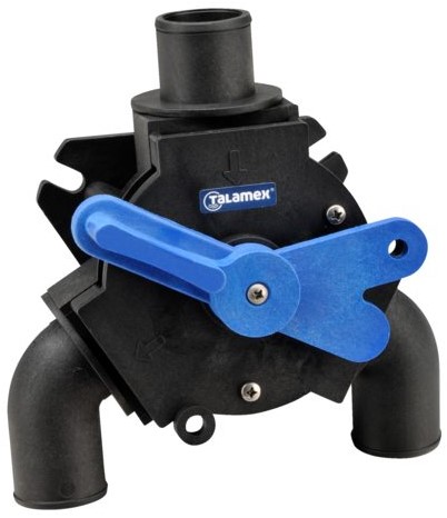 Talamex tweewegkraan voor vuilwater - 38/25 mm