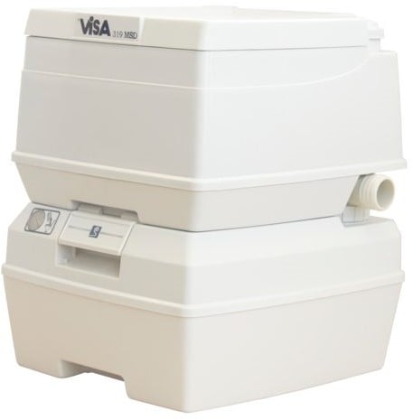 Visa marine draagbaar chemisch toilet 18 Liter