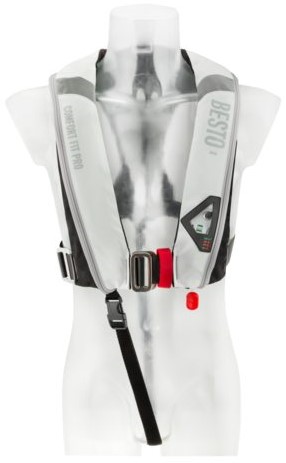 Besto Comfort fit PRO 300N Reddingsvest - Wit/zwart
