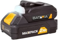 Batavia 18V USB lader + zaklamp Past op alle Maxxpack 18V accu's