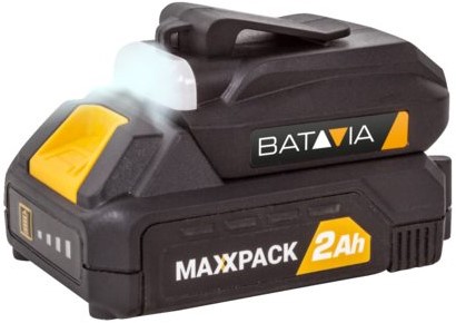 Batavia 18V USB lader + zaklamp Past op alle Maxxpack 18V accu's