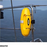 Baltic houder voor Baltic LifeSaver opblaasbare hoefijzerboei - RVS
