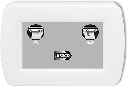 Jabsco 58500-1012 Lite Flush toilet paneelbediening - 12V-2