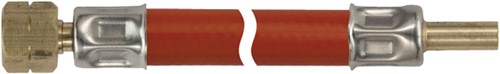 Talamex Gasslang ¼ links binnendraad x 8mm glad - 100cm