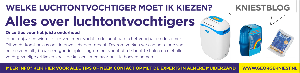 Luchtontvochtigers aan boord: welke kies je voor jouw boot (winter 2025)?